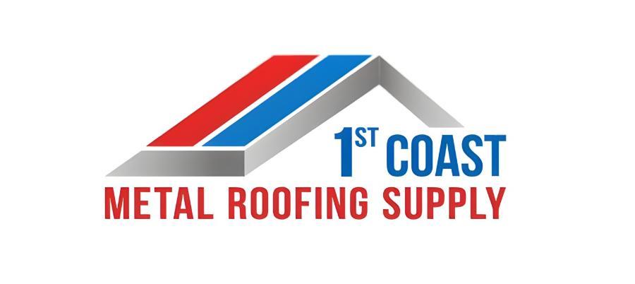 1st Coast Metal Roofing Supply Logo - Image courtesy of https://1stcoastmrs.com/