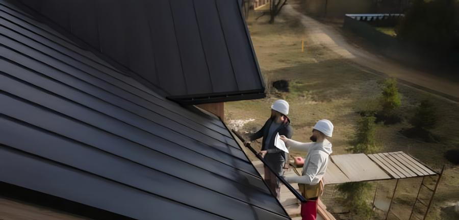 5280 Metal Supply Nail Strip Panel Installed - Image courtesy of https://5280metals.com