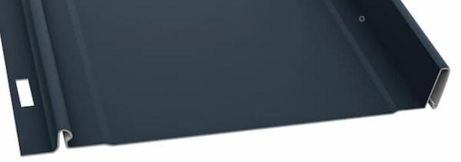 Above Metals 1 1/2 Inch NailStrip Panel Profile - Image courtesy of https://www.abovemetals.com/