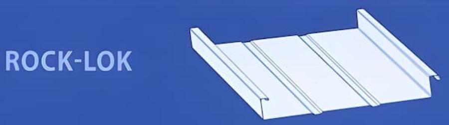 ADCO Rock-Lok Panel Profile - Image courtesy of https://adcometals.com/ ADCO Rock-Lok Panel Profile - Image courtesy of https://adcometals.com/