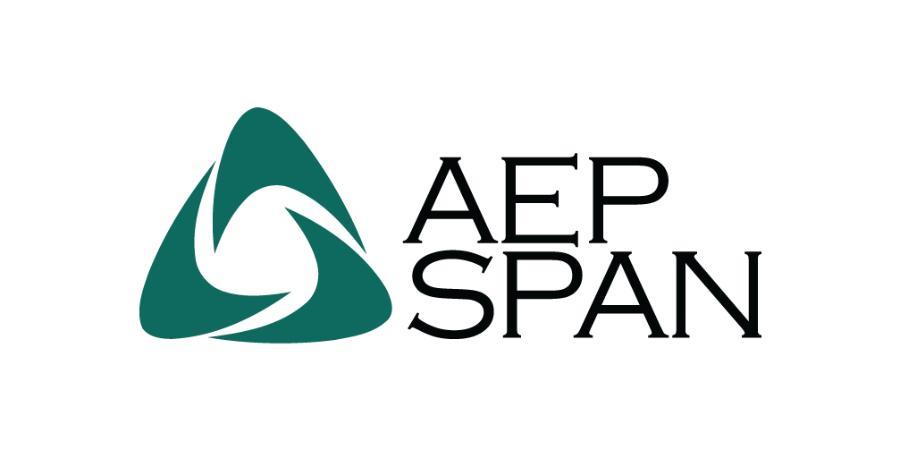 AEP Span Logo on White Background - Image Courtesy of aepspan.com