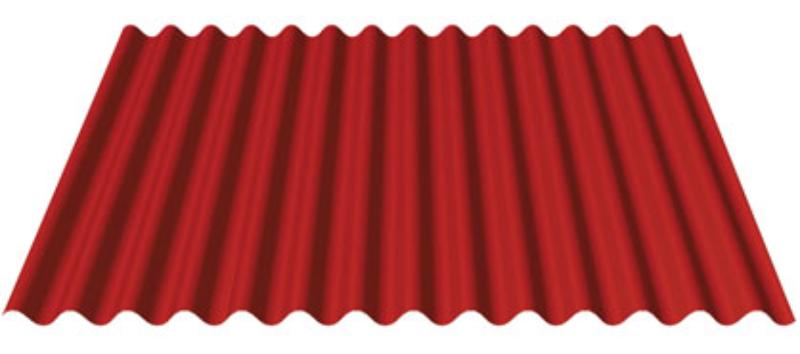 Nu-Wave® Corrugated Metal Roofing Profile on White Background - Image Courtesy of aepspan.com