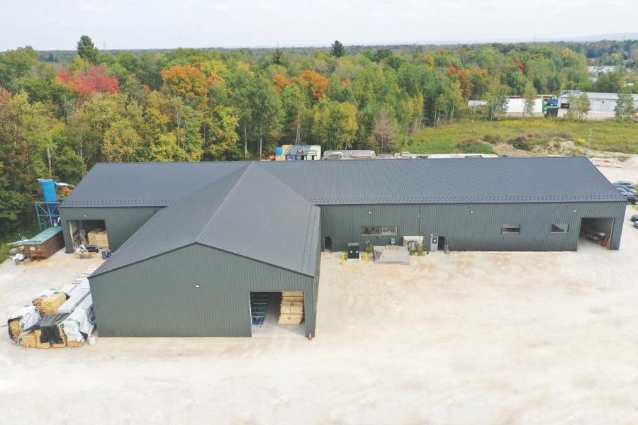All-Star Metals Exposed Fastener Roof Installed - Image courtesy of https://www.all-starmetals.com/