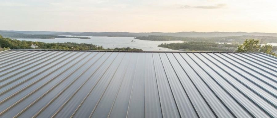 AllSteel Inc Standing Seam Roof Installed - Image courtesy of https://allsteelmetal.com/