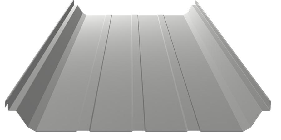 American Buildings Standing Seam Panel Profile Rendering - Image courtesy of www.americanbuildings.com