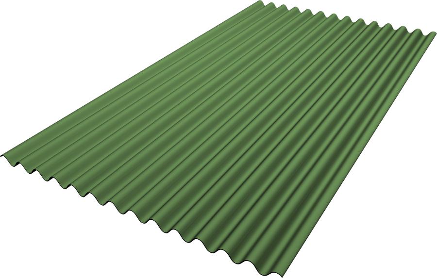 Flexospan Corrugated 1/2" Panel Rendering - Image courtesy of www.flexospan.com