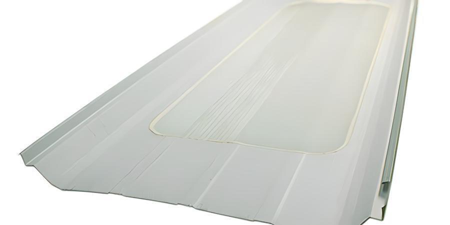 CBC Translucent Standing Seam Panel Rendering - Image courtesy of https://www.cbcsteelbuildings.com/