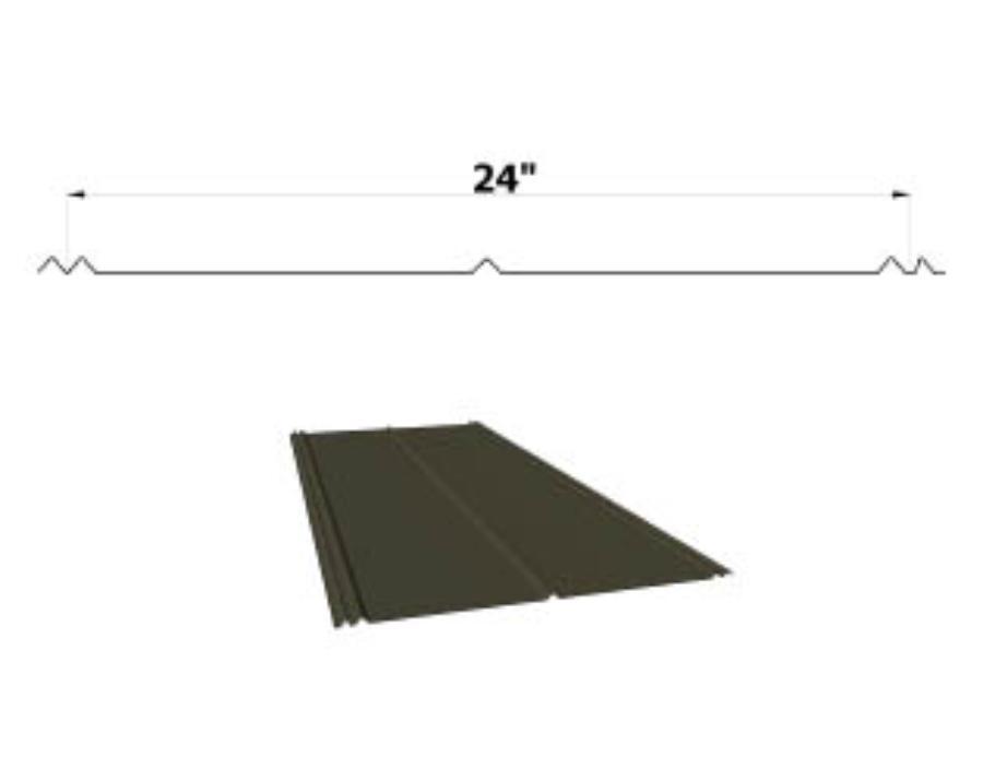 CMRS 5-V Crimp Panel Rendering and Dimensions - Image courtesy of https://www.coastalmetalroofingsupply.com/ CMRS 5-V Crimp Panel Rendering and Dimensions - Image courtesy of https://www.coastalmetalroofingsupply.com/