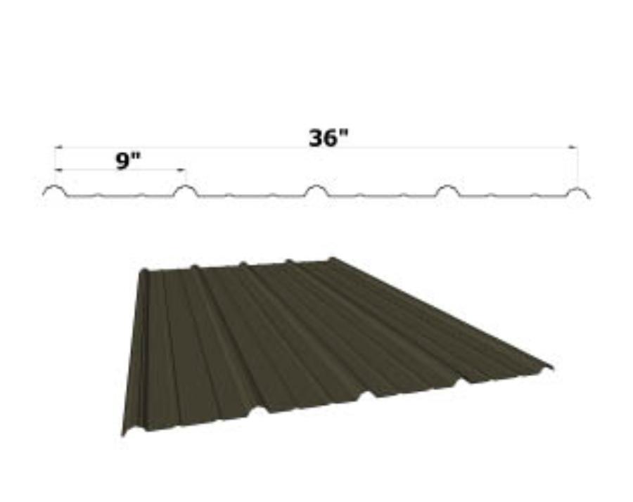 CMRS Multi-Rib Panel Rendering and Dimensions - Image courtesy of https://www.coastalmetalroofingsupply.com/ CMRS Multi-Rib Panel Rendering and Dimensions - Image courtesy of https://www.coastalmetalroofingsupply.com/