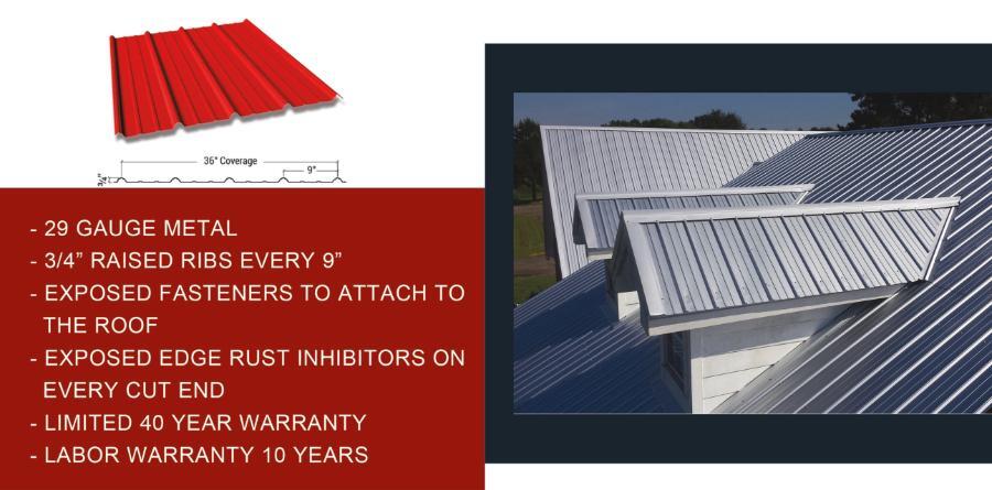 Collings Roofing The Screw Panel Information - Image courtesy of https://west.deltametals.com/