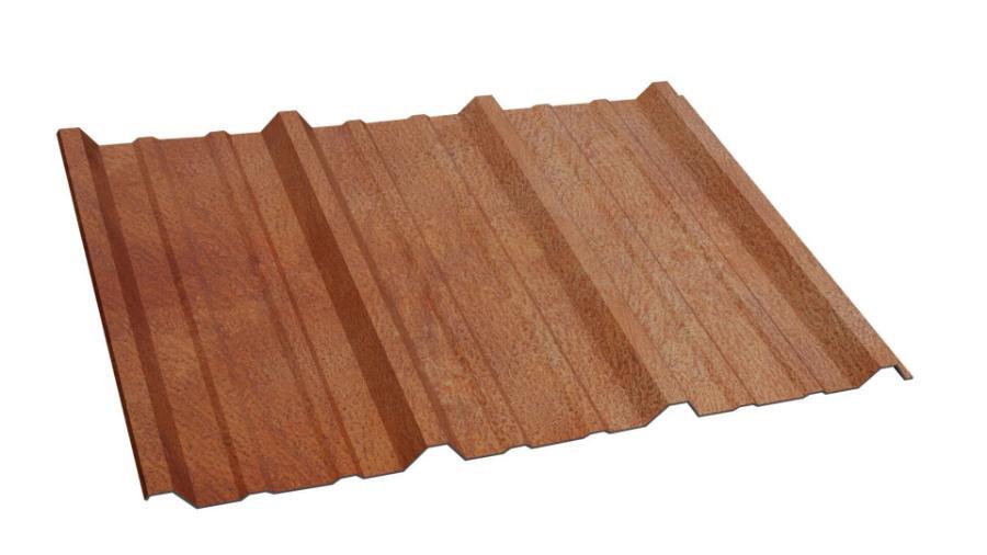 Corten Roofing PBR roof - Image courtesy of https://www.cortenroofing.com/
