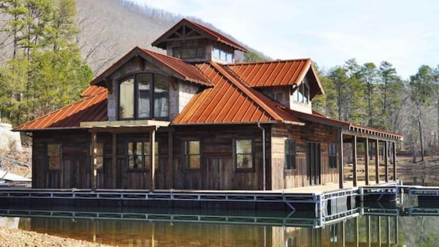 Corten Roofing Standing Seam Roofing Install - Image courtesy of https://www.cortenroofing.com/