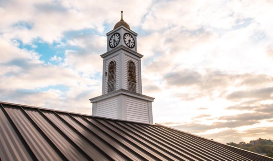 Garland Co Standing Seam Roof Installed - Image courtesy of www.garlandco.com