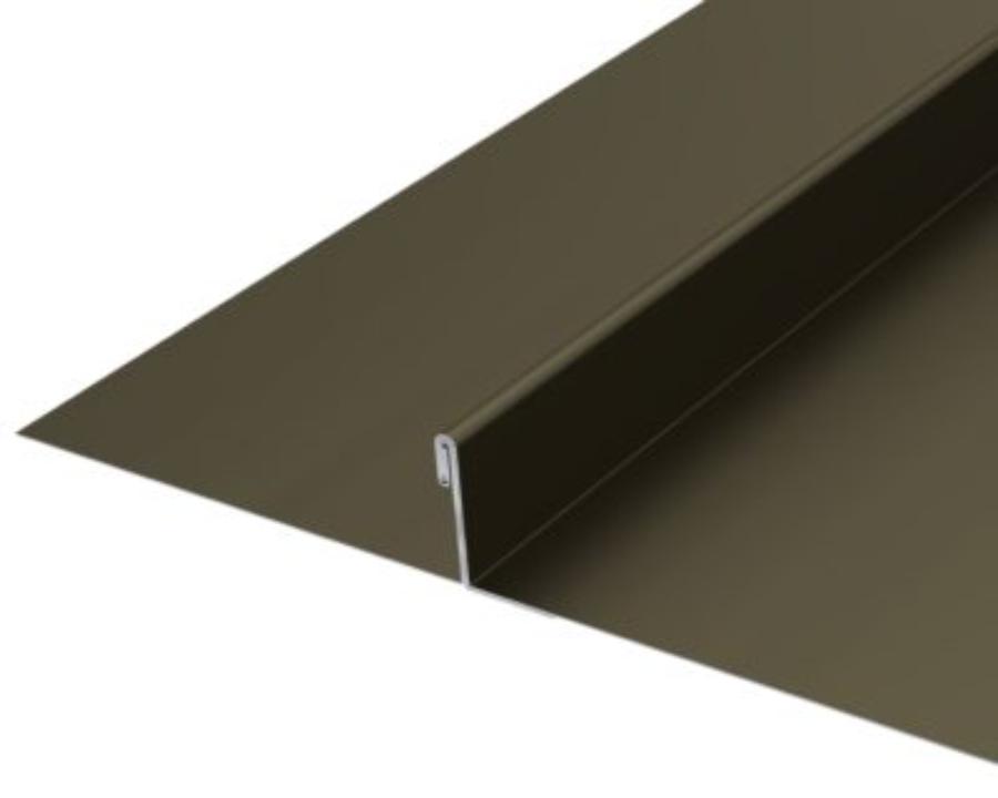 Dimensional Metals, Inc. (DMI) Curved Double-Lock DL15 Panel Rendering - Image courtesy of https://dmimetals.com/