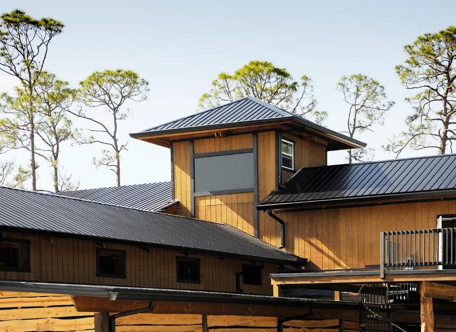 Extreme Metal Fabricators standing seam roof installed - Image courtesy of https://www.extrememetalfabricators.com/