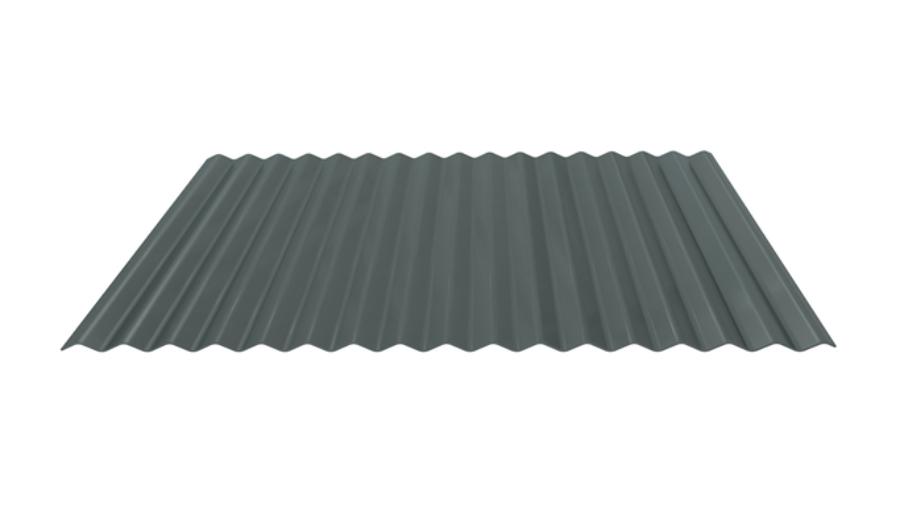 Fabral 1/2" Corrugated Panel Rendering - Image courtesy of https://fabral.com/