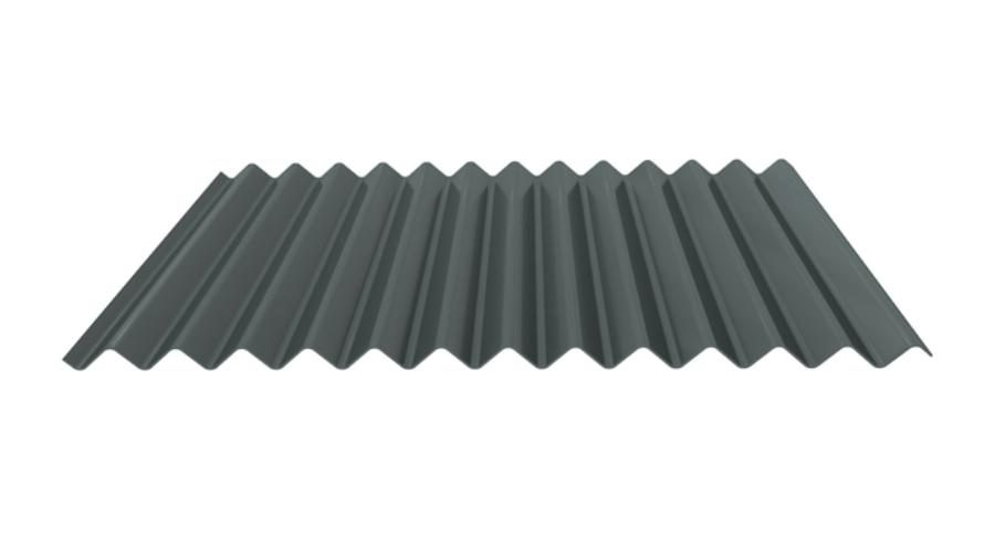 Fabral 7/8" Corrugated Panel Rendering - Image courtesy of https://fabral.com/