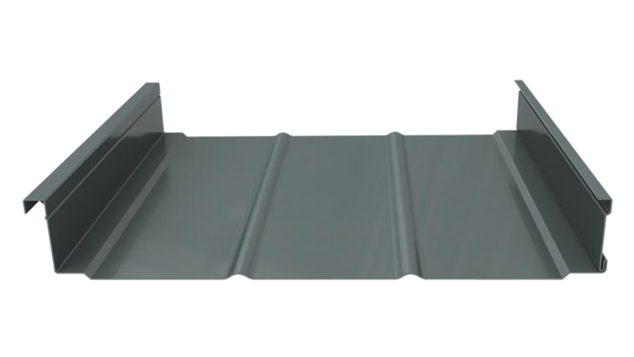 Fabral Stand 'N Seam Roof Panel Rendering - Image courtesy of https://fabral.com/