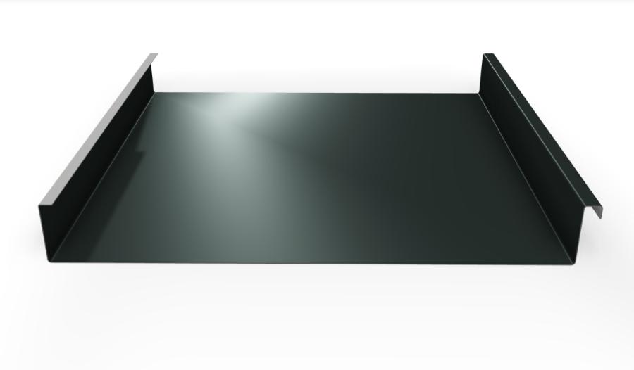 Fabral Twin-Fold Roof Panel Rendering - Image courtesy of https://fabral.com/