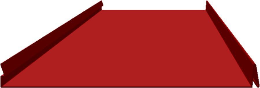 Flatiron Steel 1.75 Inch Snap Lock Panel Profile - Image courtesy of https://www.flatironsteel.com/