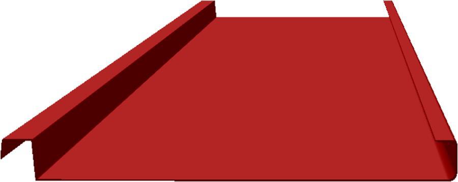 Flatiron Steel 2 Inch Mechanical Lock Panel Profile - Image courtesy of https://www.flatironsteel.com/