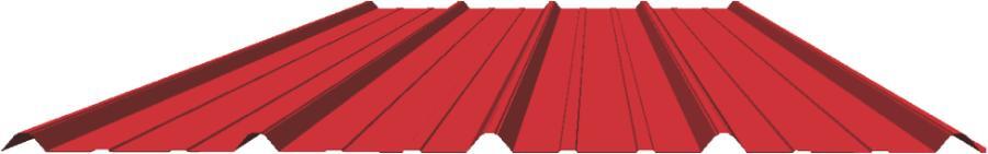 Flatiron Steel Roof 3' Tuf Rib Profile - Image courtesy of https://www.flatironsteel.com/