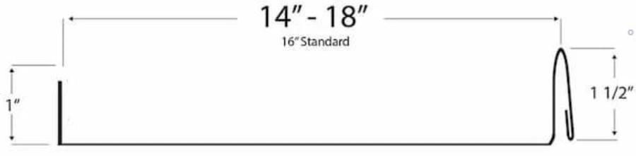 Freedom Metals 1.5-Inch Snap Lock Panel Profile - Image courtesy of https://www.freedommetal.com/