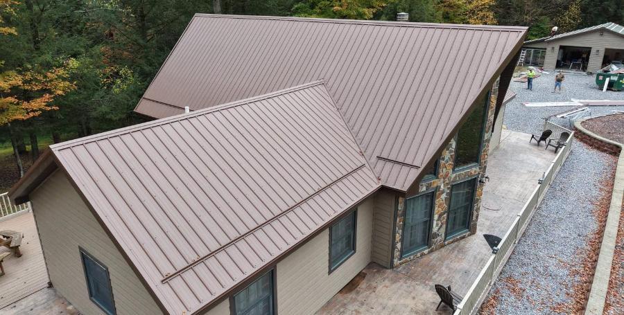 Good View Metals standing seam roof installed - Image courtesy of https://goodviewmetals.com/ Good View Metals standing seam roof installed - Image courtesy of https://goodviewmetals.com/
