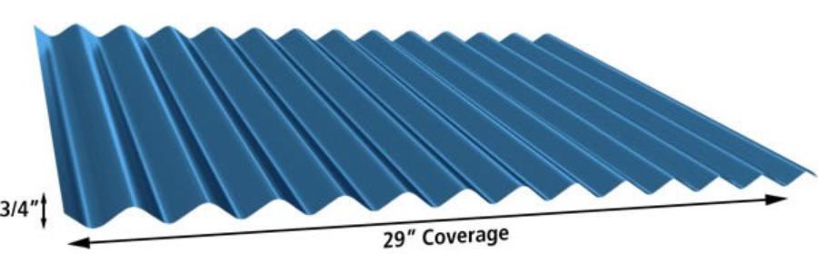 Gulf Coast Supply & Manufacturing GulfWaver Panel Profile - Image courtesy of https://gulfcoastsupply.com/