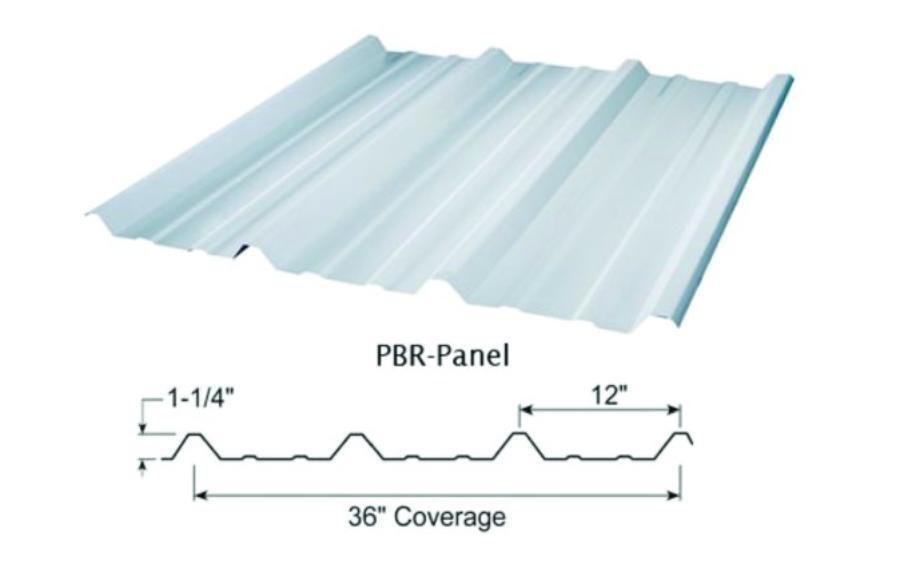 JD Metals PBR panel profile with dimensions - Image courtesy of https://www.jd-metals.com/
