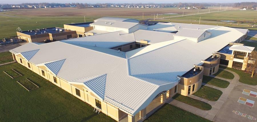 Master Steel Roofing Standing Seam Roof Installed - Image courtesy of https://www.mastersteelroofing.com/