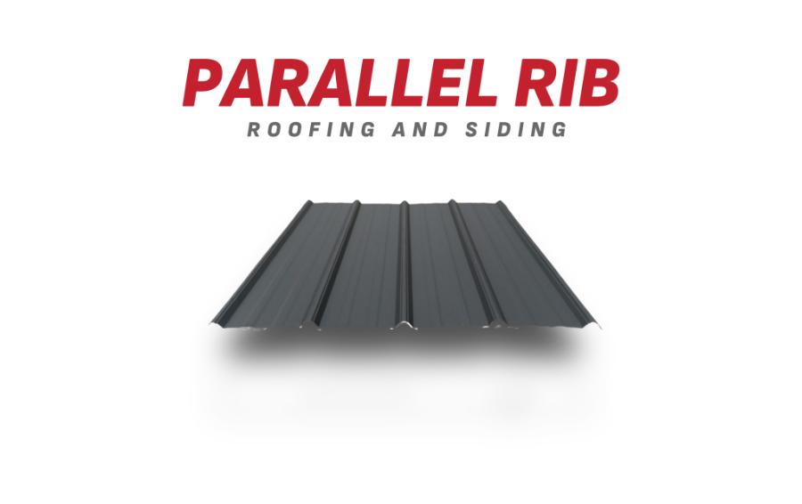 Metal Exterior Parallel Rib Panel Rendering - Image courtesy of https://metalexteriors.com/