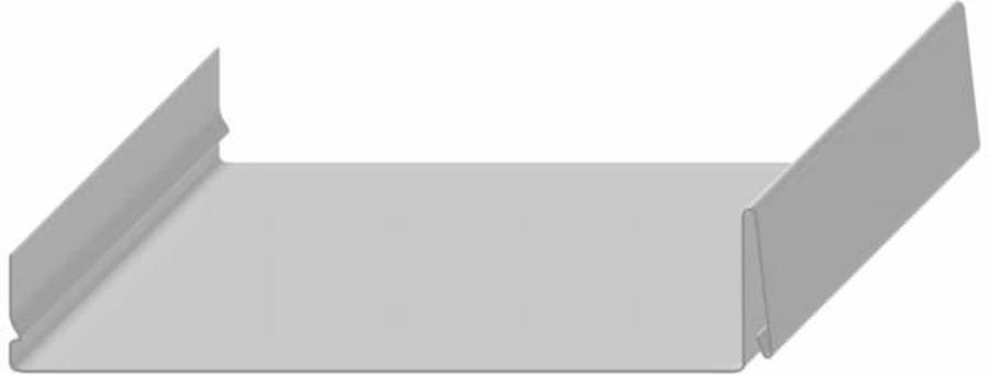 Metal Maniacs 1.75-Inch Snaplock Panel Profile - Image courtesy of https://metalmaniacsfl.com/