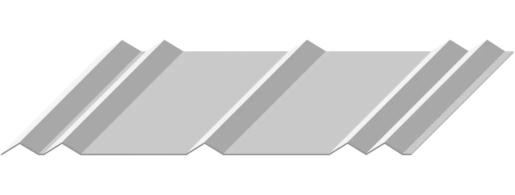 Metal Maniacs 5V Crimp Panel Profile - Image courtesy of https://metalmaniacsfl.com/