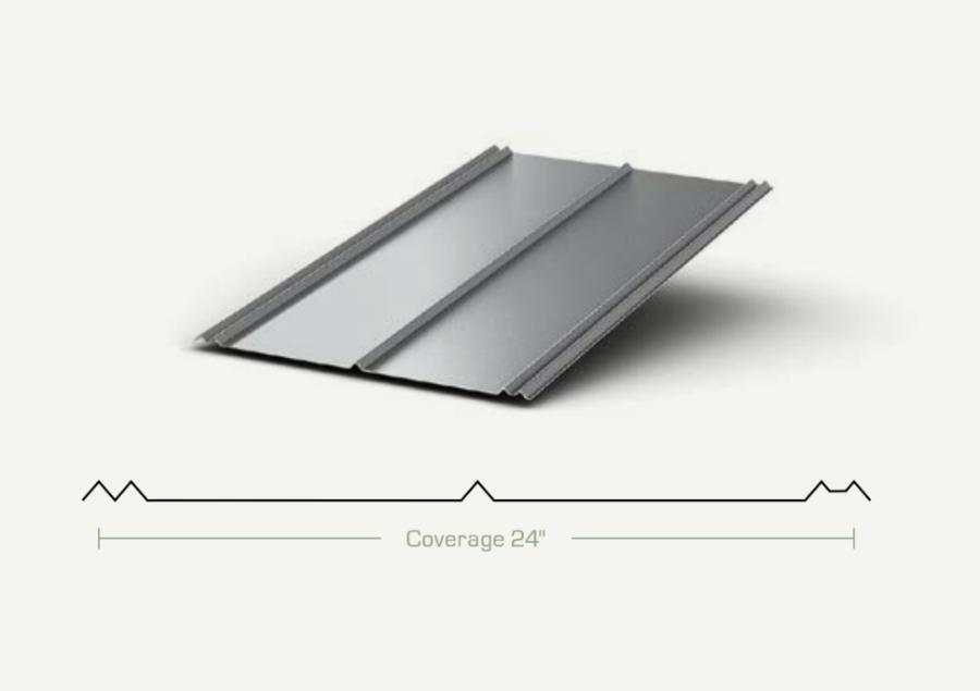 Jackson Metal Roofing Supply 5V Rendering - Image courtesy of https://jacksonmetalroof.com/