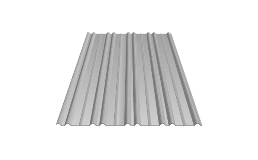 Metal Sales Dual Rib Roof Panel Rendering - Image courtesy of https://www.metalsales.us.com/