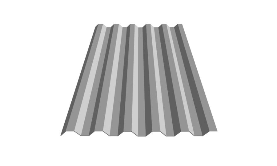 Metal Sales IC72 Roof Panel Rendering - Image courtesy of https://www.metalsales.us.com/