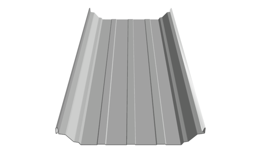 Metal Sales Snap-Loc 24 Seam Panel Rendering - Image courtesy of https://www.metalsales.us.com/