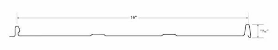 MetalMax Roofing and Siding MaxLoc panel profile with dimensions - Image courtesy of https://metalmax.com/