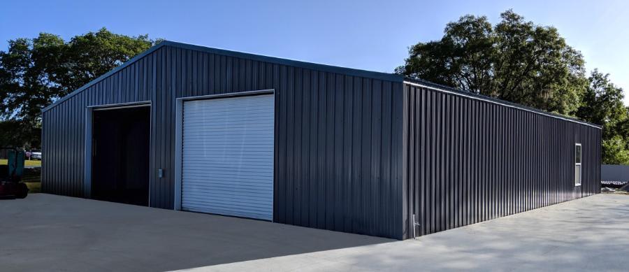 Metroll PBR Roof Installed - Image courtesy of https://www.metroll.us/