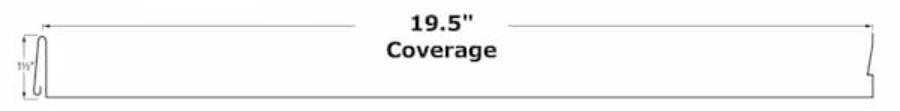 Mid Maine Metal Roofing ABSeam Snaplock Profile - Image courtesy of https://midmainemetal.com/