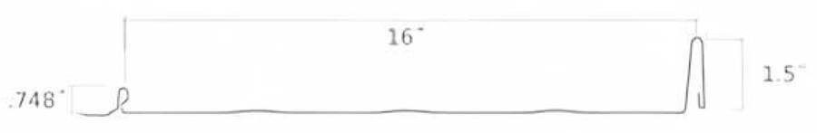 Mueller CWH Panel Profile - Image courtesy of https://www.muellerinc.com/ Mueller CWH Panel Profile - Image courtesy of https://www.muellerinc.com/