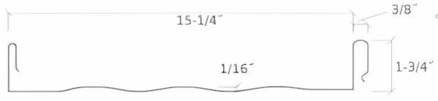 Mueller MSL Panel Profile - Image courtesy of https://www.muellerinc.com/ Mueller MSL Panel Profile - Image courtesy of https://www.muellerinc.com/