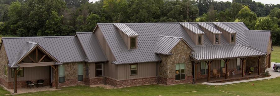 Mueller Standing Seam Roof Installed - Image courtesy of https://www.muellerinc.com/ Mueller Standing Seam Roof Installed - Image courtesy of https://www.muellerinc.com/