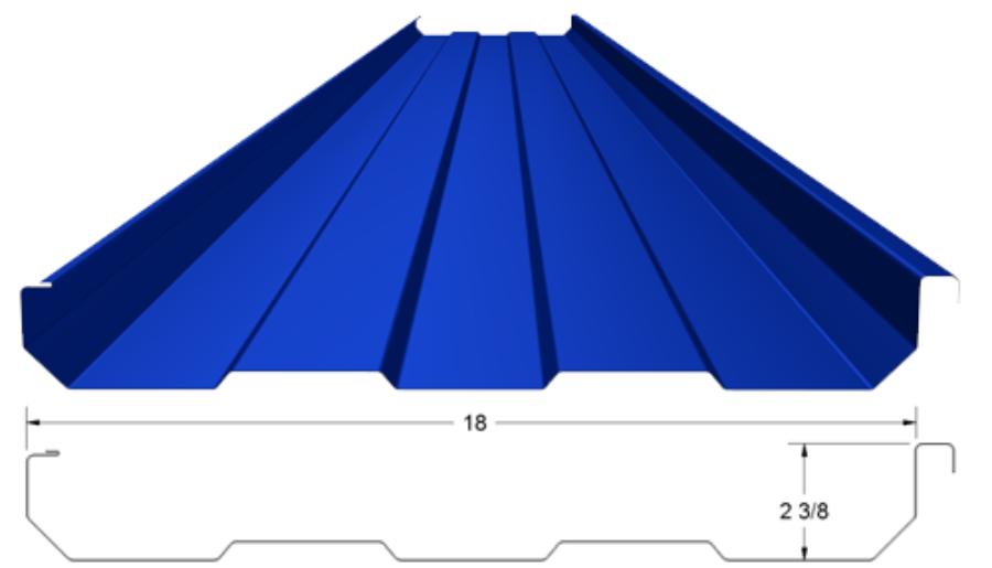 North Star Metals NS-18 Panel Rendering - Image courtesy of https://www.northstarmetals.com/