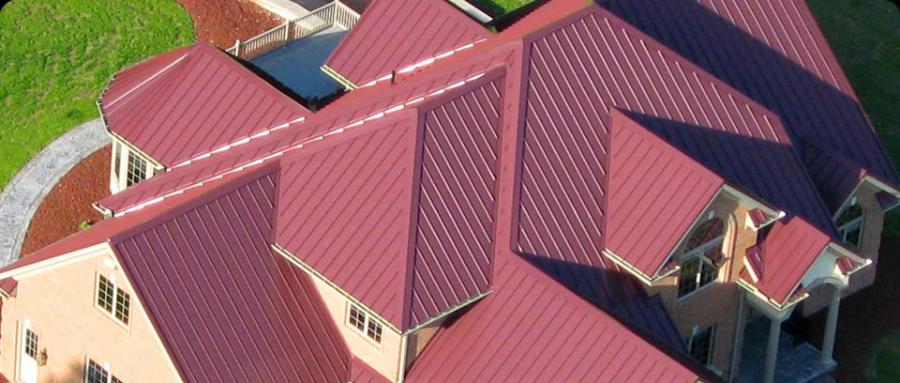 North Star Metals standing seam roof installed - Image courtesy of https://www.northstarmetals.com/