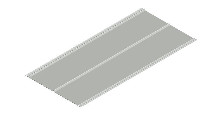 Sentrigard 5V Roof panel rendering - Image courtesy of https://www.sentrigard.com/