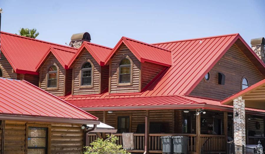 Sentrigard roof installed on house - Image courtesy of https://www.sentrigard.com/