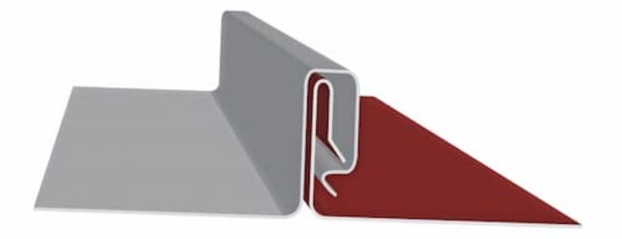 Sheffield Metals SMI 1.75 SnapLock Panel Profile - Image courtesy of https://sheffieldmetals.com/