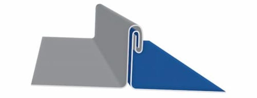 Sheffield Metals SMI 2.0 Mechanical Seam Panel Profile - Image courtesy of https://sheffieldmetals.com/